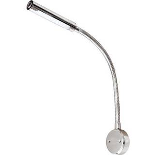 Kortlampe Casolux Malene, LED, 10 - 18 V, 2 - 0.5 W, 430 mm, med hvidt / rødt skær + USB-udtag, til vægmontering