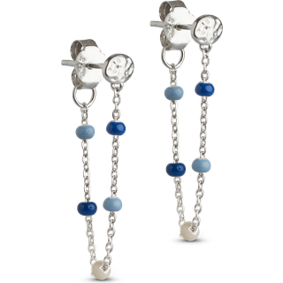 Enamel - Lola MARINE øreringe i sølv