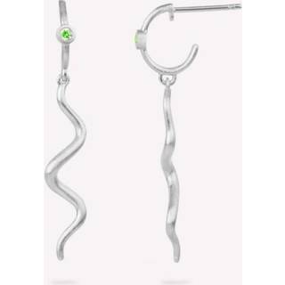 byBiehl Wave Mini Pink Ørestikker i Sterling Sølv
