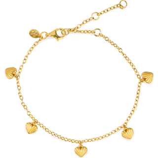 Just Love Forgyldt Sølv Armbånd fra byBiehl 2-4503-GP