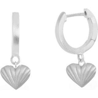 byBiehl Just Love Hoop Sterling Sølv Øreringe 4-4503-R