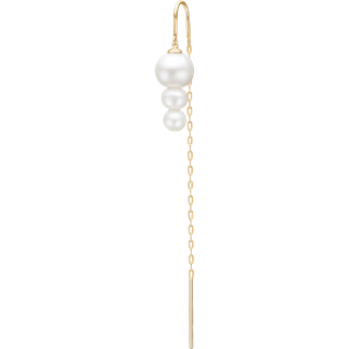 Eden Chain Earring White Pearl