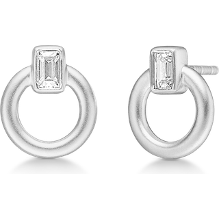 Julie Sandlau Finesse øreringe ST201 RH CZ