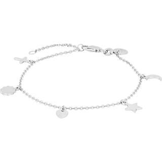 Nordahl Jewellery - CHARM52 armbånd i sølv m. amuletter