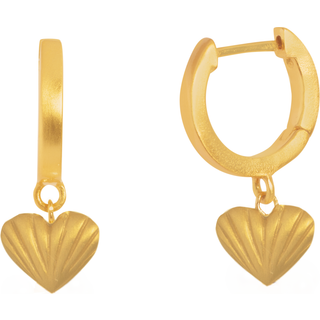 Just Love Øreringe, Gold Plated