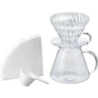 Hario V60 Glass Brewing Set S-VGBK-02-T