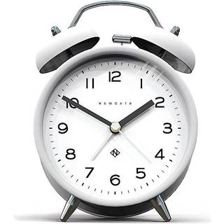 Newgate Charlie Bell Echo Alarm - Lille moderne sengeplade - Soveværelsestilbehør - Alarmur - skrivebordur - Mantelur - Bedsideur - Arabiske tal