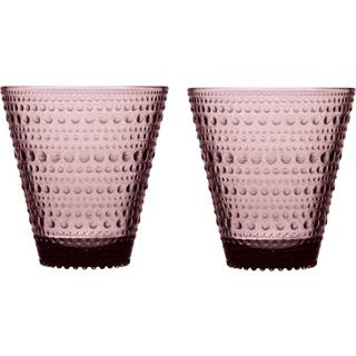 Iittala Kastehelmi glas 30 cl 2 stk Lyng
