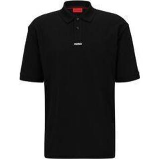 HUGO Herren Polo-Shirt schwarz