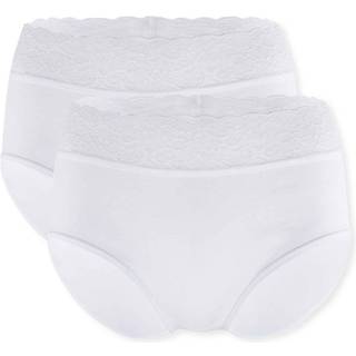 Calida 2-pack maxi trusse, hvid, Størrelse: 48, Dame