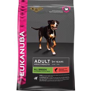EUKANUBA Adult Large Breed laks & byg 2,5 kg / 12 kg - 12 kg