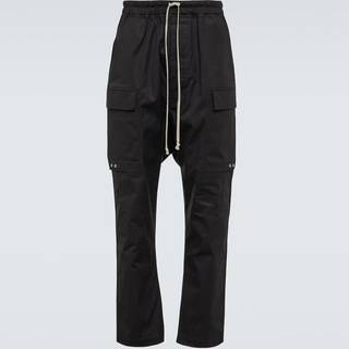 Rick Owens DRKSHDW cotton-blend sweatpants - black - XL