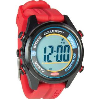 Sejlerur Ronstan Clear Start, digital, Ø40 mm, 10 ATM, rød