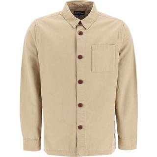Barbour Lifestyle Washed Cotton Overshirt Washed Stone