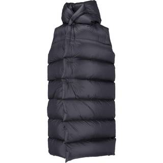 Rick Owens Down-paneled hooded coat - black - S
