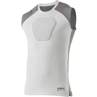 McDavid brystbeskytter hex baseball brystbeskytter ungdom og voksne størrelser hjertevagt brystben beskyttelse komprimering skjorter polstret fod