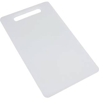 Chef Craft Basic Solid Plastic Cutting Board 13 x 8 tommer hvid