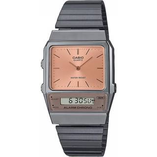 Casio Vintage AQ-800ECGG-4AEF Grey IP Bracelet Watch - W17491