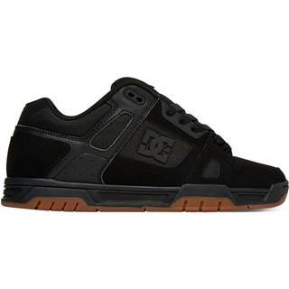 DC Stag Skatesko - 13.0 - black/gum