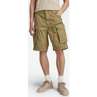 Rovic Zip Relaxed Shorts - Green - Men