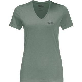 Jack Wolfskin Women's Crosstrail T Picnic Green, S