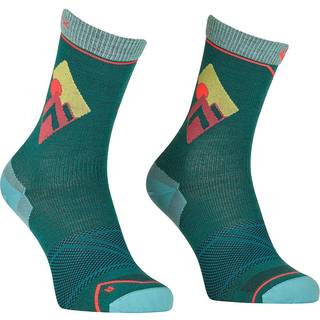 Ortovox Women's Alpine Light Comp Mid Socks Merinosokker Damer størrelse 39-41 farve blå