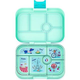 Yumbox Original Bento Madkasse Turkis/paris Med 6 Rum