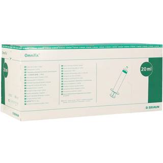 Omnifix sprøjte luer lock 20 ml - 100 stk.