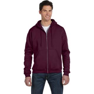 Voksen Powerblend Full -Zip Hooded Sweatshirt - Sand - S (D0102HI33EV)