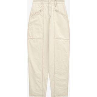 Isabel Marant Fanny barrel-leg jeans - white - XS