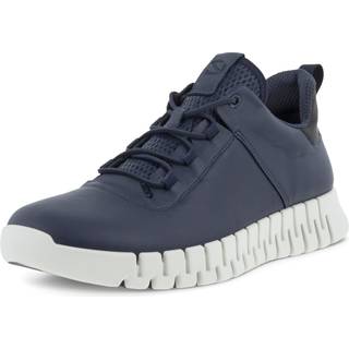 ECCO Gruuv M - Sneakers i læder til herrer - Marineblå - Size: 39 (UK 6)