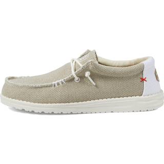 HeyDude Wally Braided Sneaker Herrer størrelse 43 farve beige