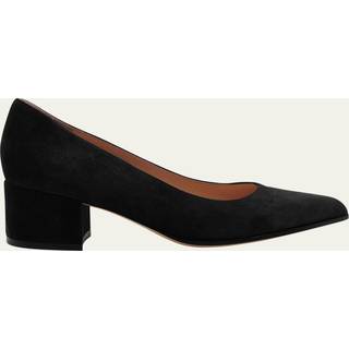 Gianvito Rossi Piper 45 suede pumps - black - EU 37