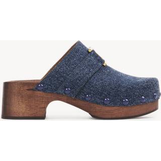 ChloÃ© Marcie denim clogs - blue - EU 35