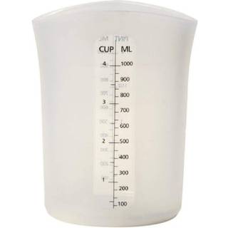 Norpro silikone M?ling R?r og h?ld m?ling 4 kopper Fleksibel opvaskemaskine sikker 4,5 x 3,75 x 6,75 tommer