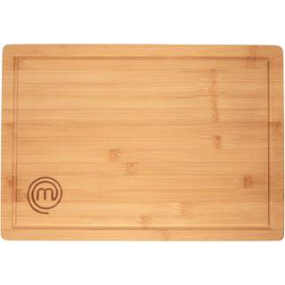 MasterChef Bambus Cutting Board til k?kken Butcher Block Boordtop Large Chopping Board Wood 18 """" X 12 """" Natural Organisk & Food Saf