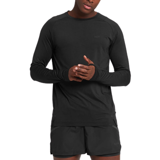 MP Velocity Ultra langærmet T-shirt til mænd - Sort - XXS
