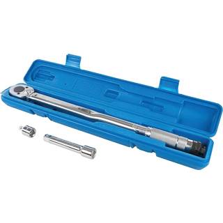 Silverline Momentnøgle 28 - 210 Nm 1/2" drev - 12 38 Ratchet 633567 28 - momentnøgle drev 12 silverline 38 ratchet 633567 28 210 Nm levetid