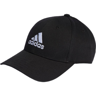 Cotton Twill Baseball kasket - Black / White - Mænd (M/L)