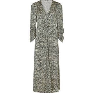 Second Female Luna Maxi Kjole - Print - str. S