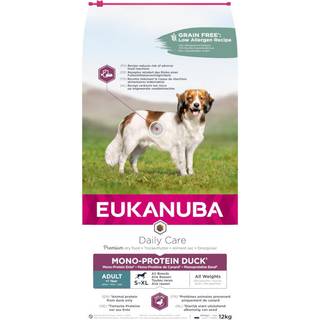 Eukanuba DailyCare Adult Dog, Mono-Protein Duck, All Breeds - 12 kg