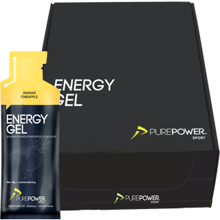 PurePower Energy Gel Ananas 12x40 g - Energi Gel