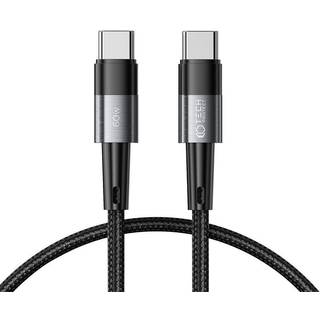 Tech-Protect Ultraboost USB-C til USB-C Kabel 60W/3A 25cm - Sort