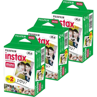 Fujifilm Instax Mini Farvefilm 6x 10 Pak 60 Billeder