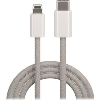 Maxlife MXUC-06 USB-C til Lightning Kabel PD 20W 1M - Grå