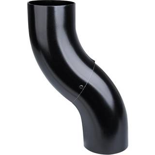 Plastmo nedførsel 75 mm, Sort Stål, prælakeret 5660540