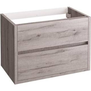 Allibert SENSE underskab, 2 skuffer med soft close, 80 cm, vintage eg