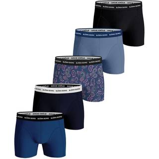 Björn Borg 5-pak Cotton Stretch Boxer 1719 - Black/Navy/White - XX-Large * Kampagne *