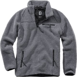 Brandit Teddyfleece Trøje Antracit