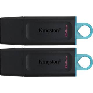 Kingston DataTraveler Exodia 64GB USB Flash Drive, 2-pack